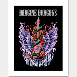 DRAGON BAND Posters and Art